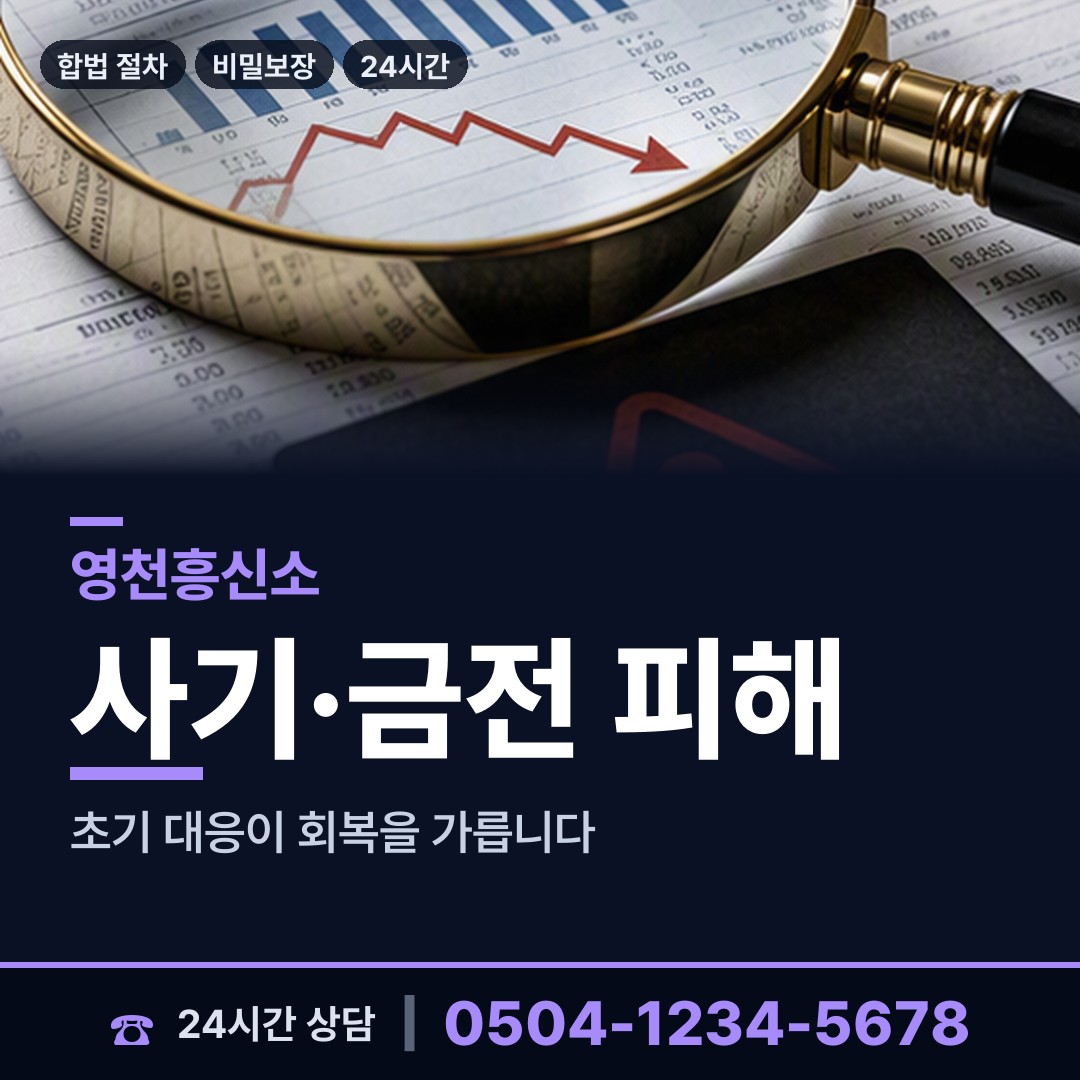 영천 청통면 이혼소송증거 상담 안내